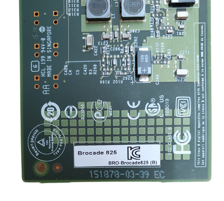 Brocade 825 Dual Port 8 Gbps FC Host Bus Adapter 46M6062 Q