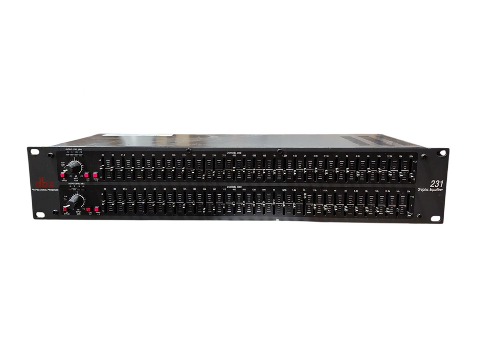 DBX 231, Dual 31-Band Graphic Equalizer
