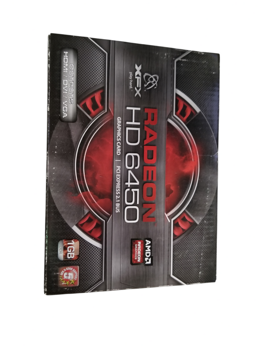 Lot 5x AMD XFX Radeon HD 6450 625M 1GB DDR3 HDMI DVI VGA PCI-E Video Card