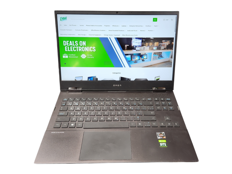 HP Omen 15-en1008ca 15.6", Ryzen 5 5600H, 16GB DDR4, 512 GB NVMe, RTX 3060  Lap200