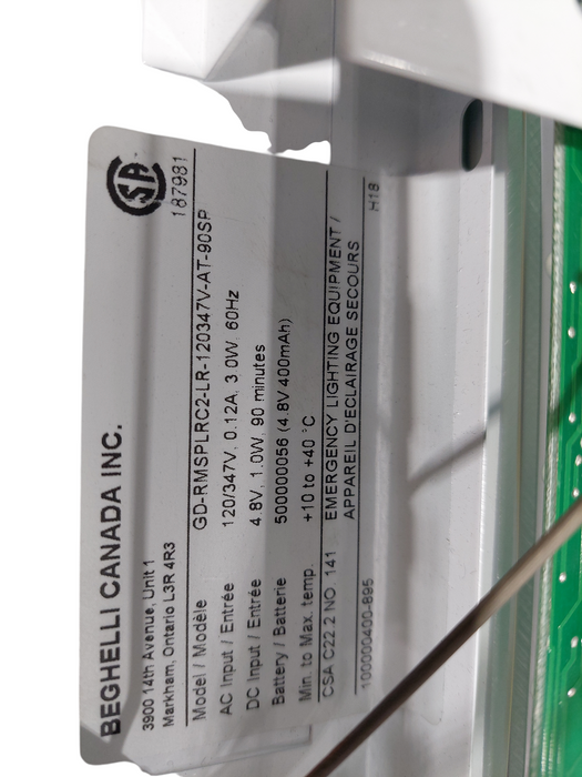 Commercial Exit Signs Beghilli Hard Wired In Signs Light Up  Q=