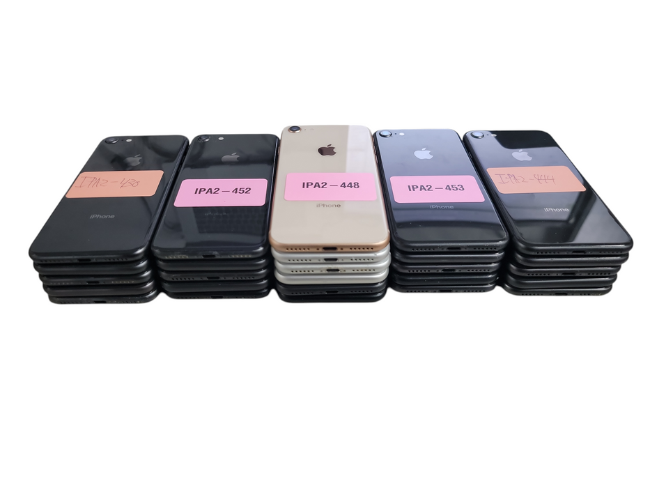 Lot of 26x Apple iPhone 8 / SE2 [A1905 - A2275 | B Condition][IPA-10] (