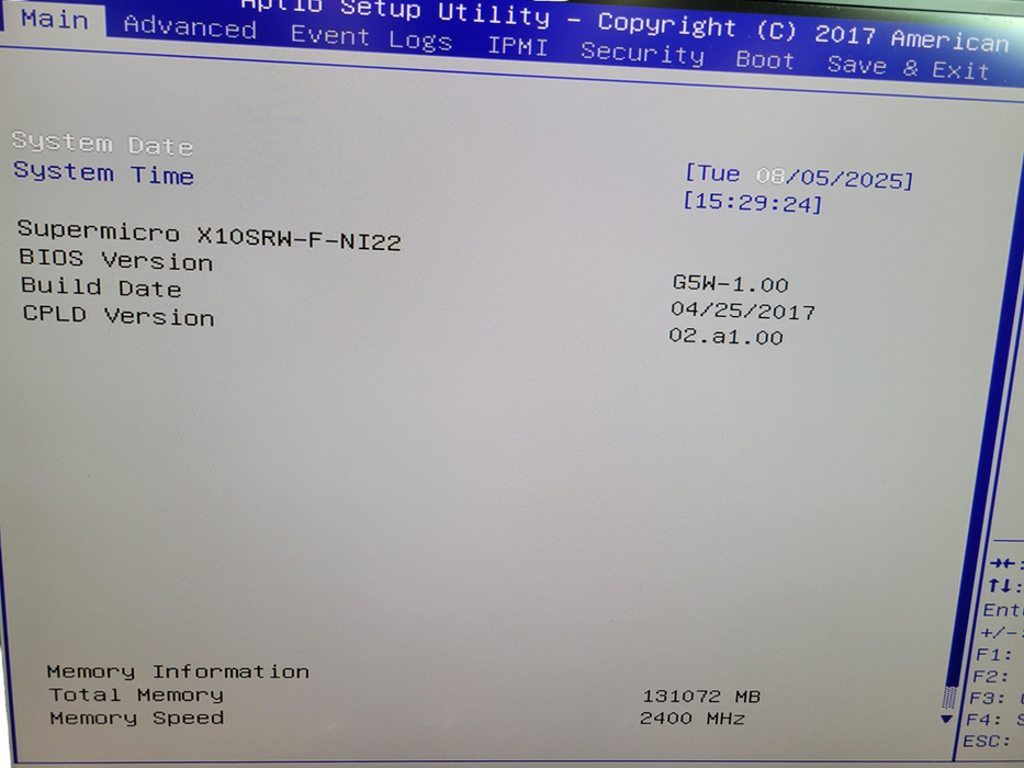 Nutanix / Supermicro X10SRW-F-NI22 - Xeon E5-2695 v4 128GB DDR4 2x500W PSU %