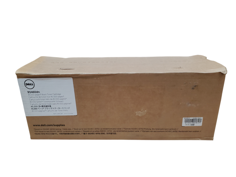 Genuine Dell B5460dn 45000 PG Extra High Yield Black Toner Cartridge 4T14T | New Q