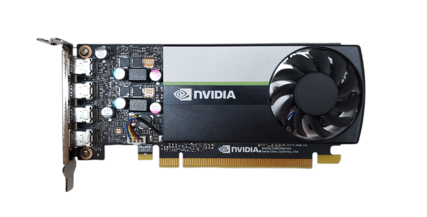 NVIDIA Quadro T600 4GB GDDR6 GPU Low Profile
