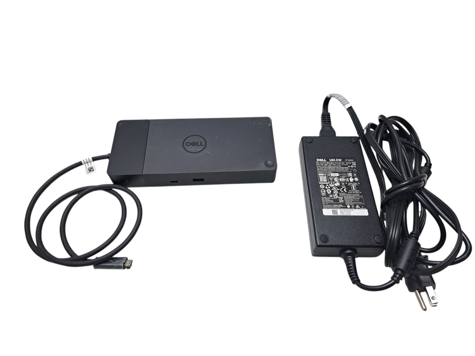 Dell WD22TB4 Thunderbolt 4 Docking Station w/ 180W PWR | TESTED )