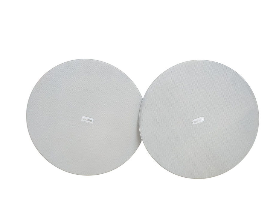 Lot 2x Biamp Desono C-IC6 6.5" 60W Conferencing Ceiling Speakers Q