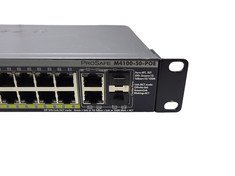 NetGear ProSafe M4100-50G-PoE+ Gigabit Ethernet Smart Switch $