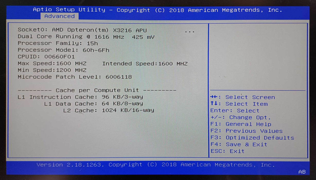HPE ProLiant MicroServer Gen10 AMD Opteron X3216 1.6GHz CPU 4GB RAM