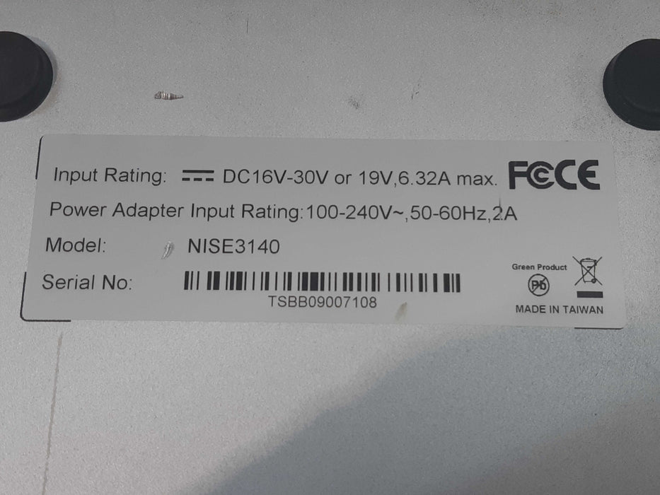 NISE3140 Fanless PC, NO adapter, used working, 256GB 2.5" SSD. 8GB DDR3
