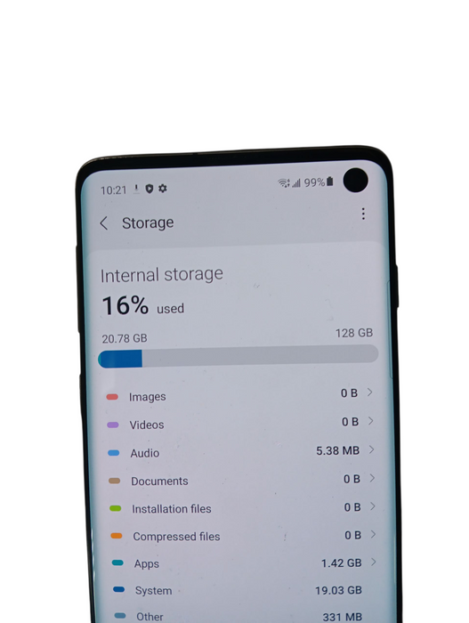 Samsung Galaxy S10 - 128GB - Prism Black [SM-G973W]