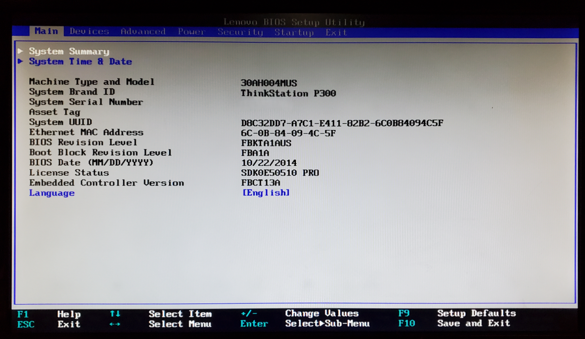 Lenovo ThinkStation P300 Xeon E3-1241 v3 8GB DDR4 K620 - No HDD