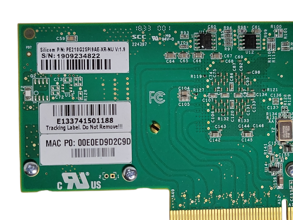 Silicom PE210G2SPI9AE-XR-NU Dual Port 10Gb Ethernet Server Adapter _