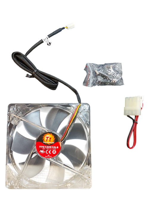 Lot 4x Thermaltake AF0032 Thunderblade  Basic Fan - Blue