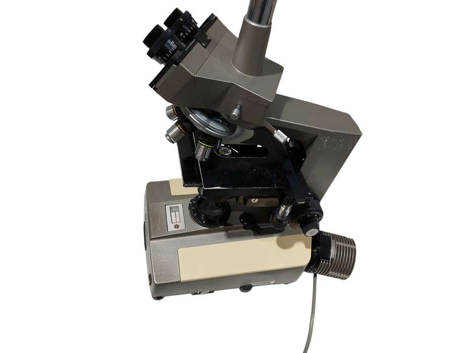 Olympus BH Microscope with 5 Objective Lens  =