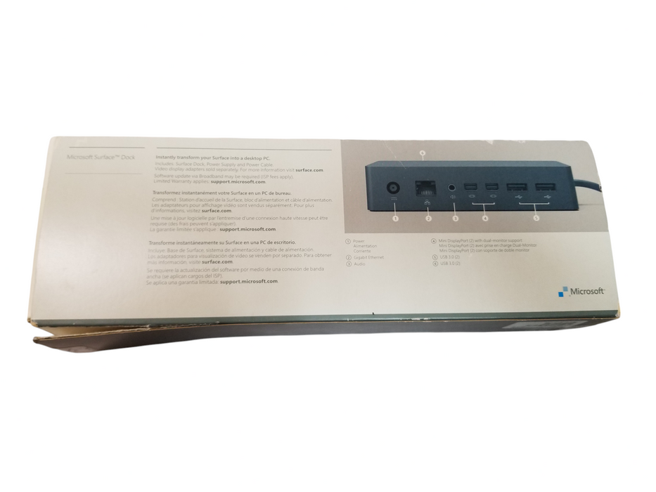 Microsoft Stationary Docking Station Black 1661 for Surface Laptops