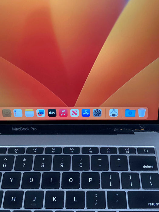 Apple MacBook Pro 13" 2017 i5-7360U 8GB RAM 256GB SSD No Power Adapter READ