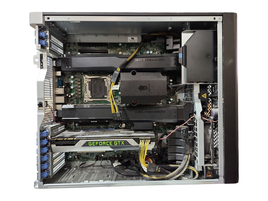 Dell Precision T7910, Xeon E5-2623v3, 32GB DDR4, SAS3008-IR, GTX980, 1300W