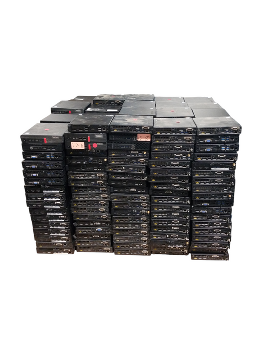 Lot of 439x 6th-8th Gen i-series USFF Desktops HP, Lenovo, Dell (USFF68-10)