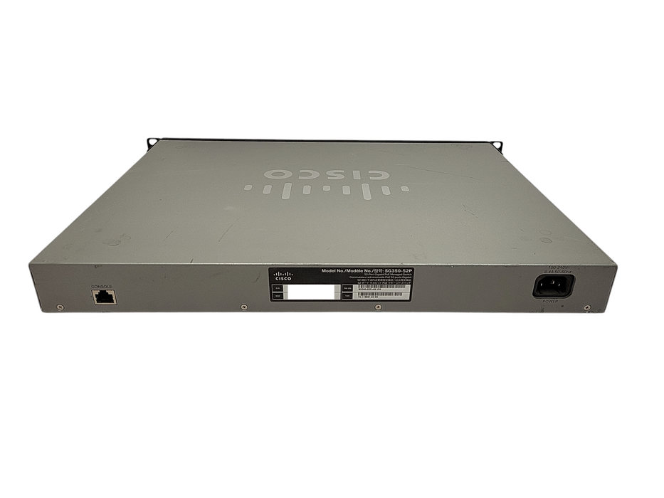 Cisco SG350-52P-K9 V03 | 52-Port Gigabit PoE Managed Switch Q$