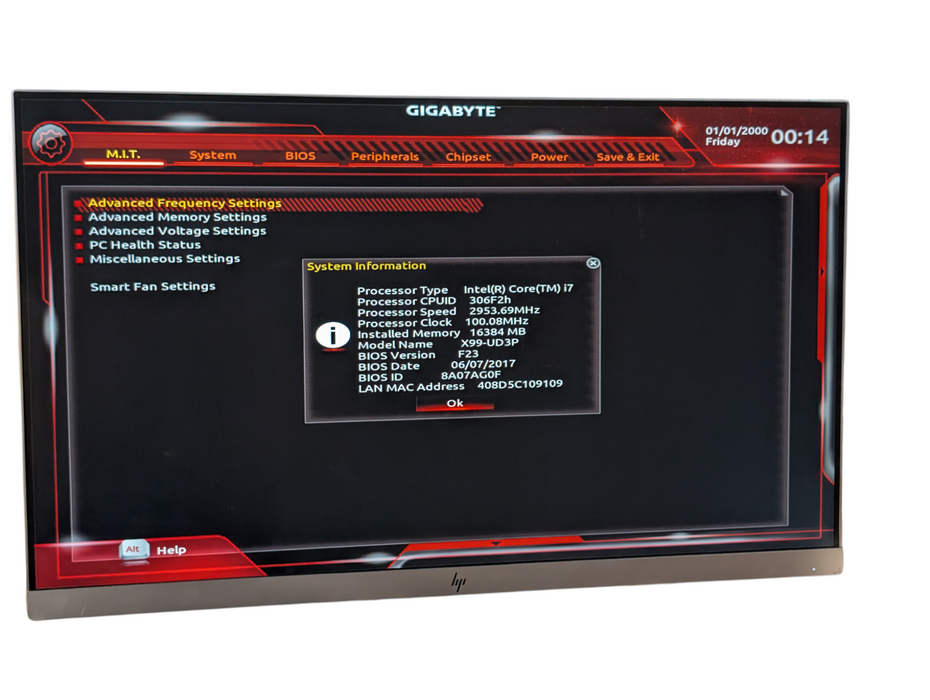 GIGABYTE GA-X99-UD3P Intel Core i7-5820K 16GB RAM Combo  -