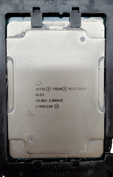 HP ProLiant BL460c Gen10 - 2x Xeon Platinum 8153 *NO RAM/HDD* Q