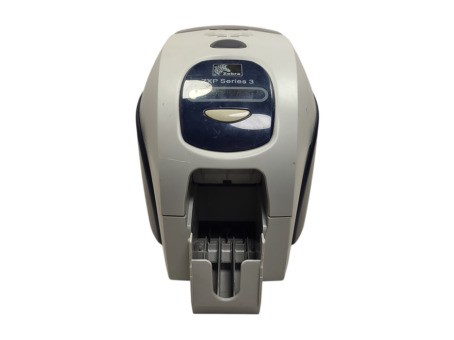 Zebra ZXP Series 3 Z31-0000b000us00 Single Side ID Card Printer w/ AC $