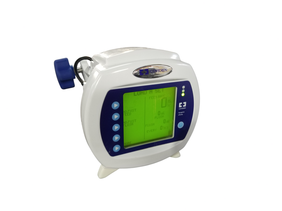 Covidien Kangaroo Enteral Feeding ePump w/ Pole Clamp & Power Supply