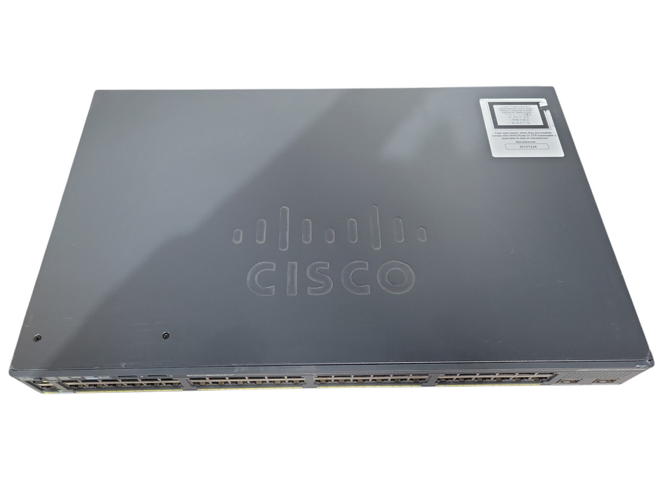 Cisco WS-C2960X-48TD-L V05 | 48-Port Gigabit Network Switch | 2x 10G SFP+ !