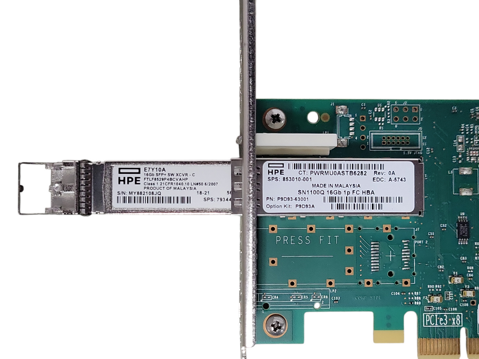 HPE QLE2690-HP SN1100Q 1-Port 16Gb FC HBA Full height 853010-001 _