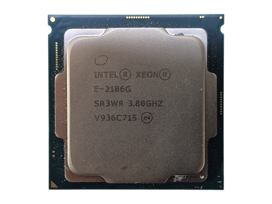 Intel Xeon E-2186G SR3WR 3.80GHz 6-Core 12-Thread LGA1151 CPU Processor Q