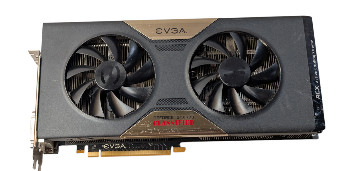 EVGA CLASSIFIED NVIDIA GeForce GTX 770 4GB Graphics Card