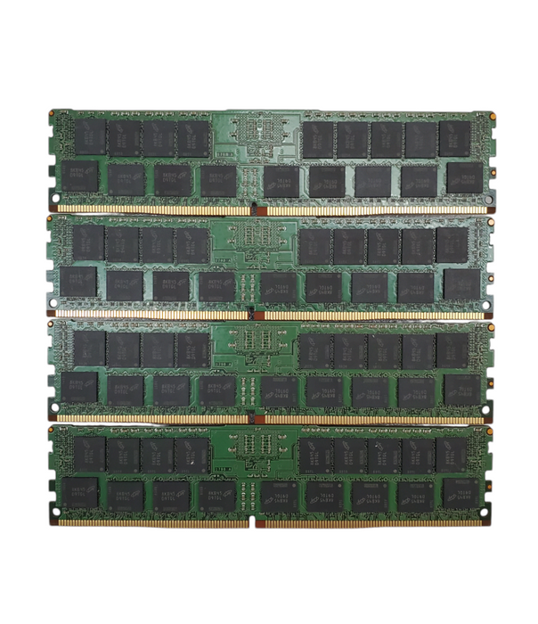 Lot 4x Micron 16GB 2RX4 PC4-2400T-RB1 DDR4 Server RAM