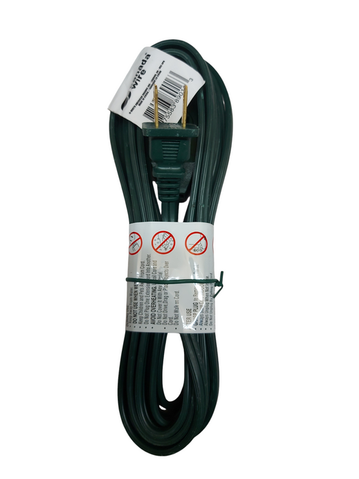 LOT 5x Outdoor Extension Cord - 3 Outlet - 15 ft - 16 Gauge P/N 89016