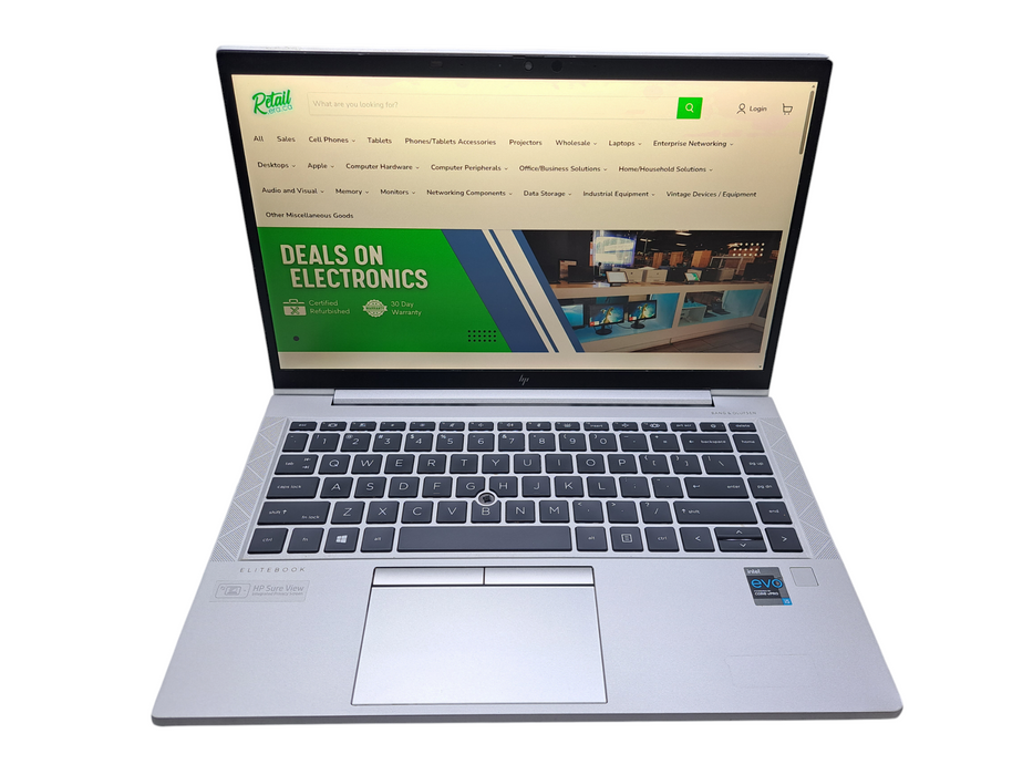 HP EliteBook 840 G8 | Intel Core i5-1145G7, 16GB DDR4, 256GB NVMe *READ* ) Lap200