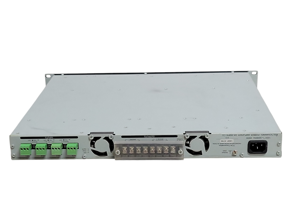 TOA multiChannel power Amplifier DA-250FH, READ _