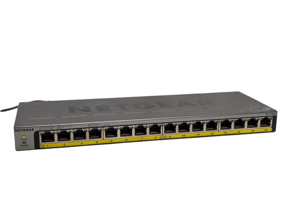 NETGEAR 16-Port PoE+ Gigabit Unmanaged Switch  -