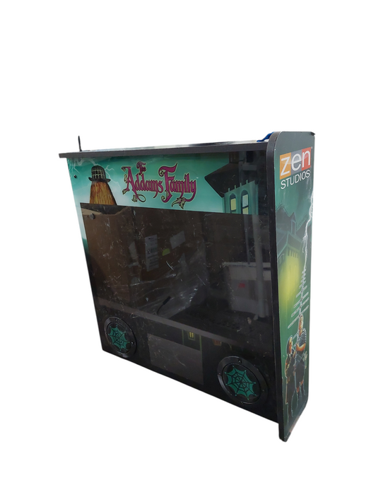 ZenStudios Addams Family Pinball BackPiece Monitor Display