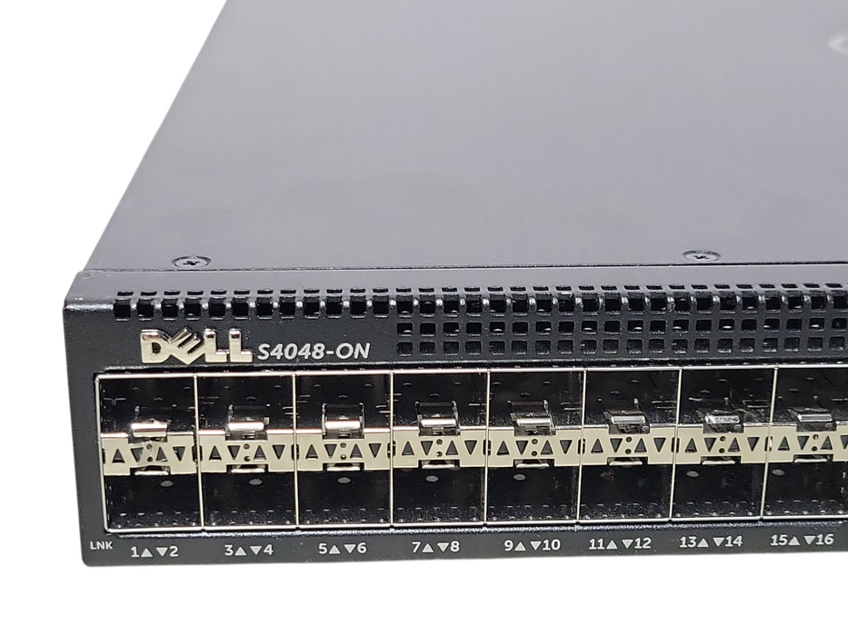Dell Networking S4048-ON 48 10GbE SFP+, 6x 40Gig QSFP Power Switch, 2x PSU _