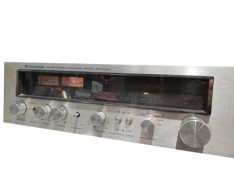 Vintage Kenwood AM-FM Stereo Receiver Model: KR-4070 =