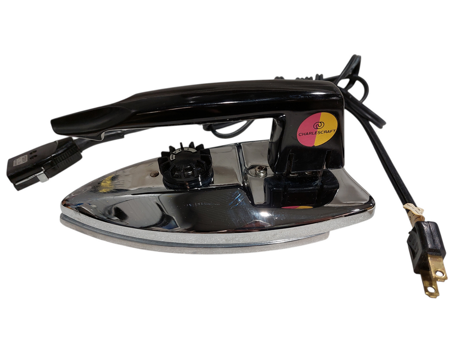 Vintage CharlesCraft 120V 3A 300Watt Iron Model: # 11.04 Made in France  =