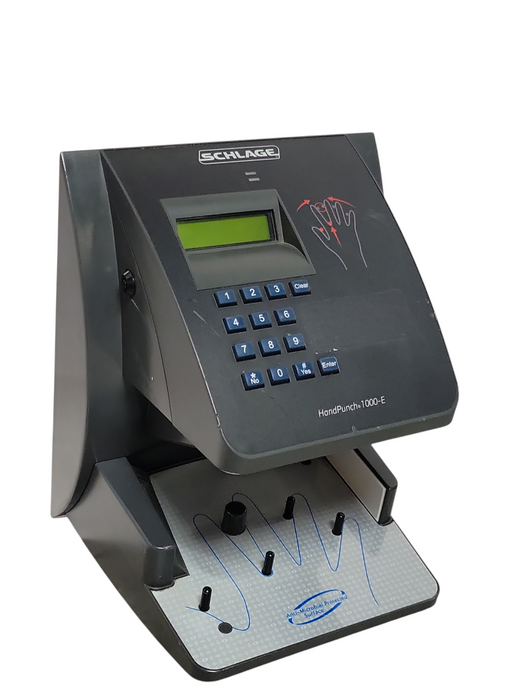 Schlage HandPunch 1000-E, READ Q_