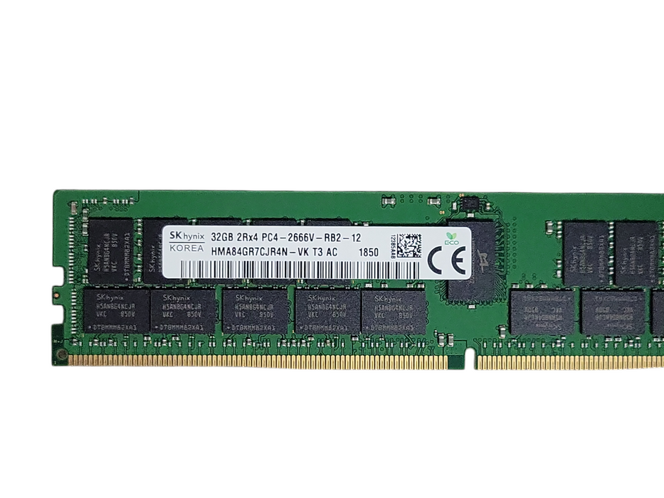 SK Hynix 32GB  2RX4 PC4-2666V-R DDR4 ECC RDIMM Server RAM Q_