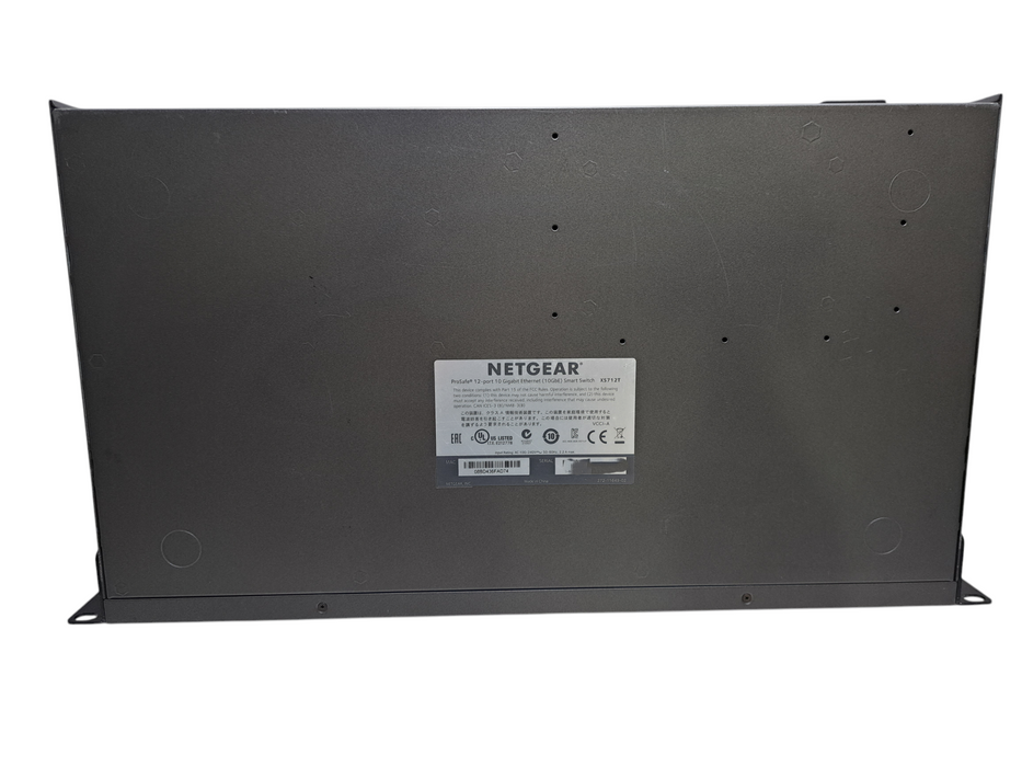 Netgear ProSafe XS712T | 12-Port 10GbE 10GBase-T RJ-45 / 2-Port SFP+ Switch )