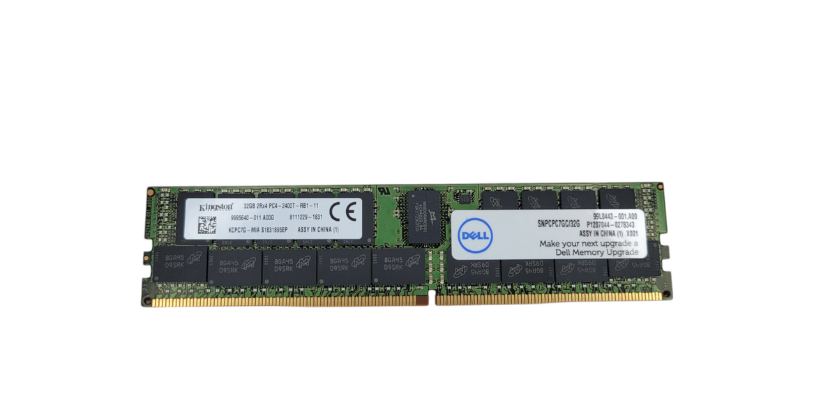 32GB KINGSTON 2rX4 PC4-2400T-RB1-11 DDR4 Server Memory Q% — retail.era