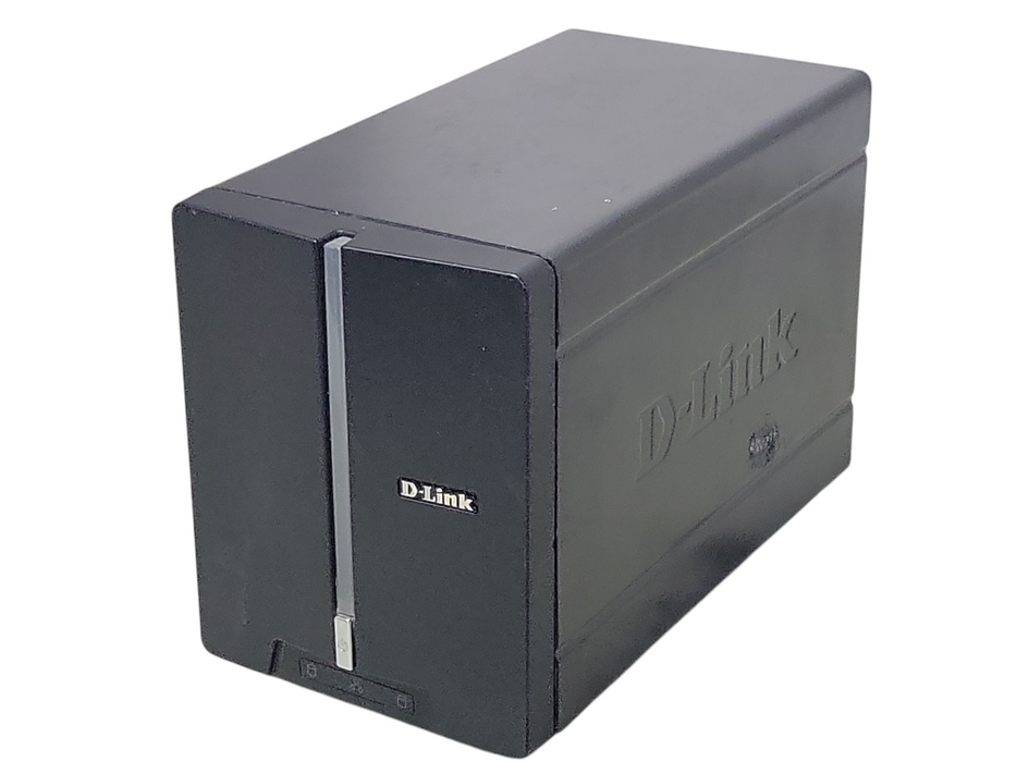 D-Link DNS-321 2-Bay Network Storage Enclosure - No Hard Drivers, READ _