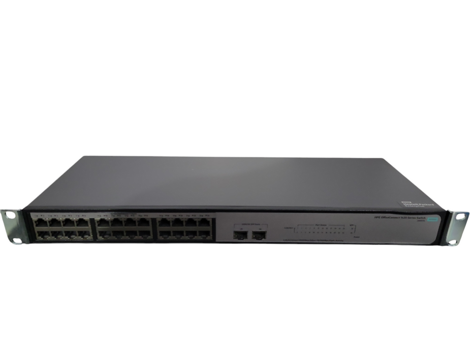 HP HPE JH017A OfficeConnect 1420 Series 24G 24xGbE 2xSFP Network Switch !