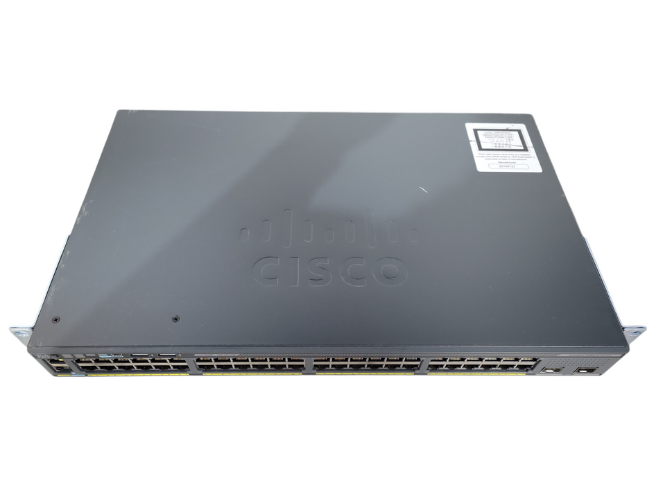 Cisco WS-C2960X-48TD-L V05 | 48-Port Gigabit Network Switch | 2x 10G SFP+ !