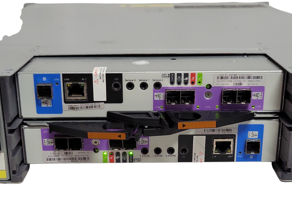 Lenovo DS4200 24-Bay SAN Storage Array with 2x 01DC509 controllers, 2x PSU _