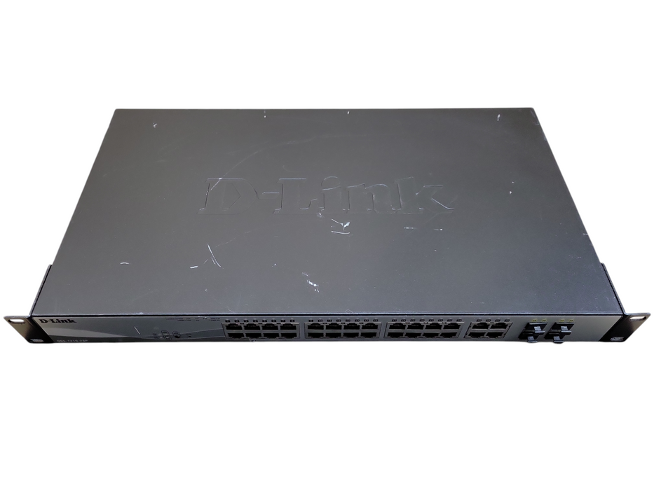 D-Link DGS-1210-28P, 28-Port Gigabit PoE 4x SFP Web Smart Switch !